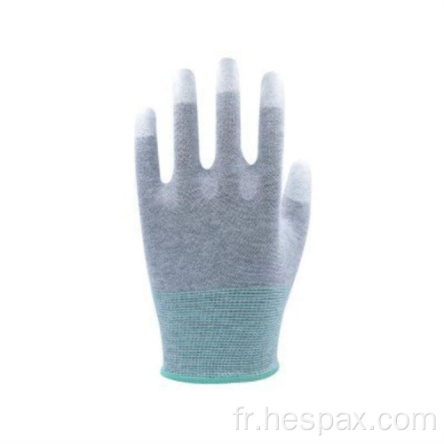 Gants trempés de fibre de carbone en fibre de carbone HESPAX